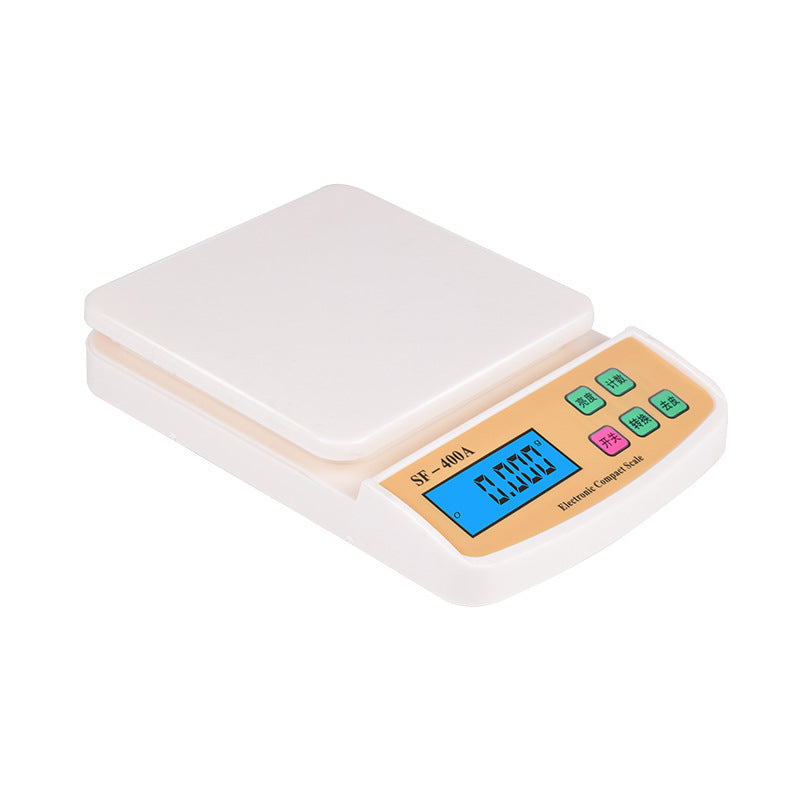 Household Kitchen Multi-functional Food Scale with LCD display and non-slip foot pad for accurate measurements.